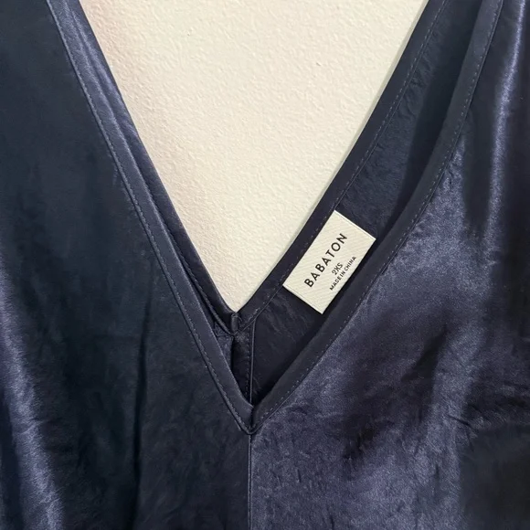 Aritzia Babaton Caspar Satin Dress - Size 2XS - Picture 6 of 12